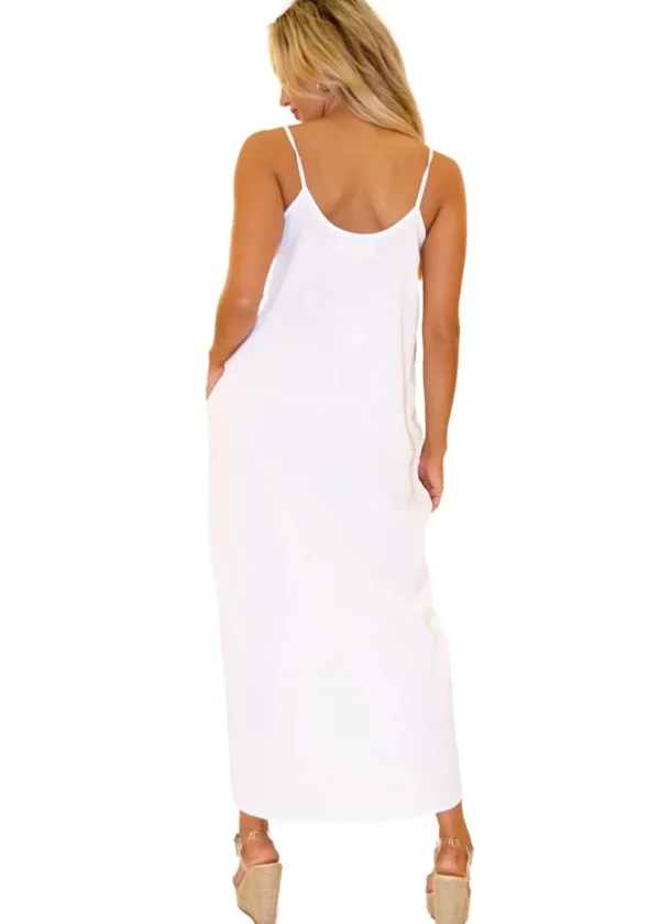 Aitana' Maxi Dress White