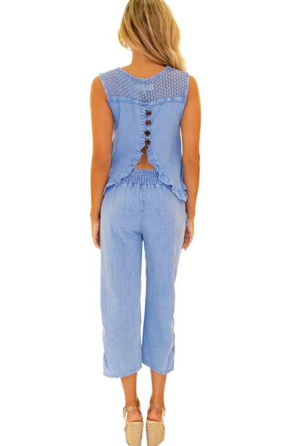 Alba' Sleeveless Blouse