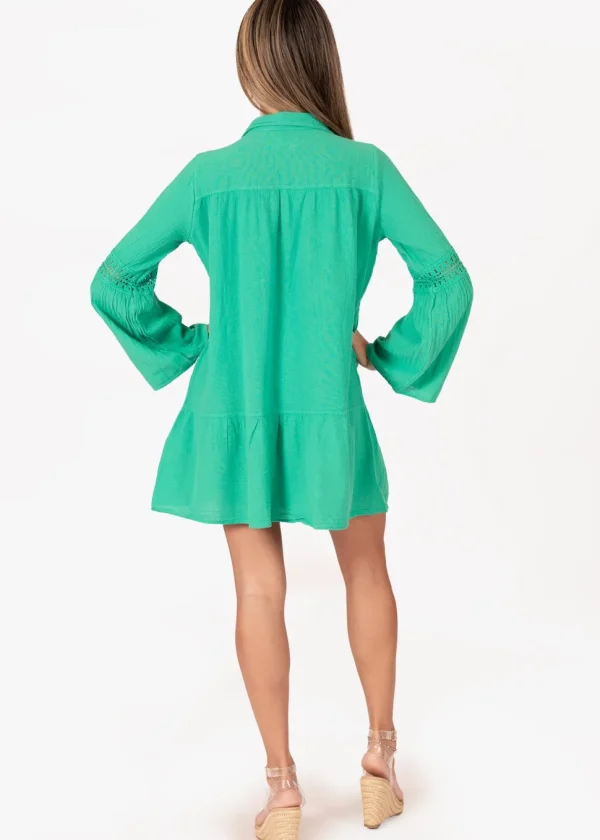 Alma' Long Sleeve Mini Dress