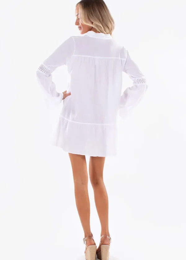 Alma' Long Sleeve Mini Dress
