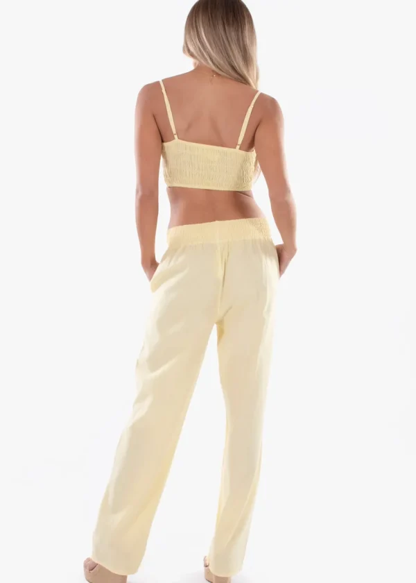 Amber' Cut Front Crop Top