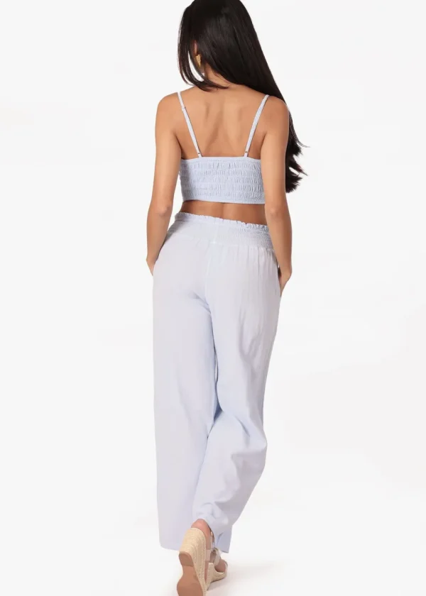 Amber' Cut Front Crop Top