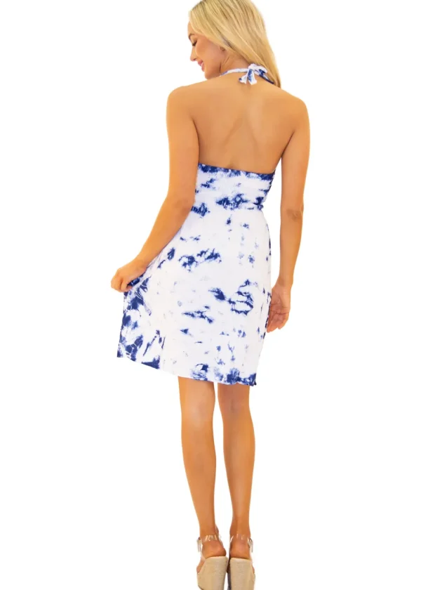 Angelique' Halter Mini Sundress
