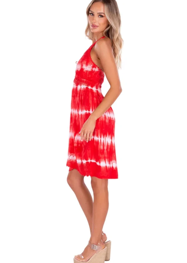 Angelique' Halter Mini Sundress