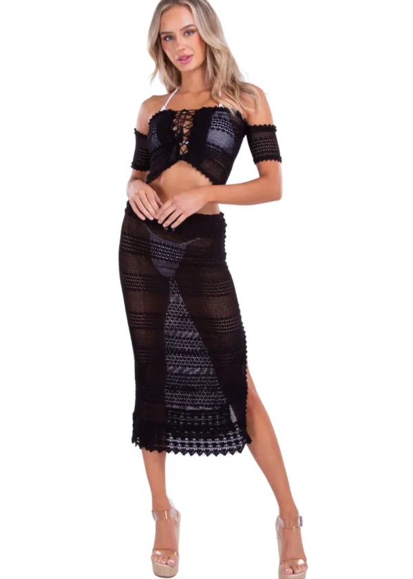 Ashley' Crochet Skirt