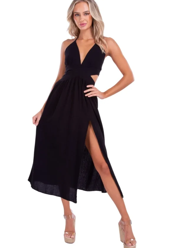 Aurora' Cut Out Maxi Dress