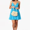 Avianna' Clutch Bag Made Of Natural Materials