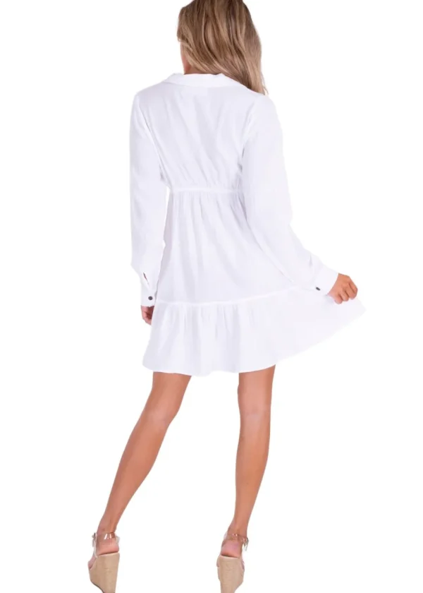 Bianca' Long Sleeve Tunic Dress