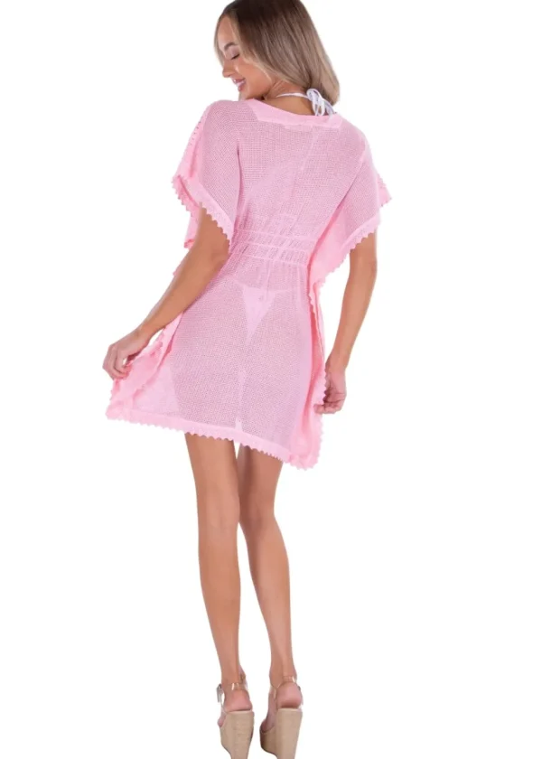 Bonnie' Mesh Cotton Cover-Up