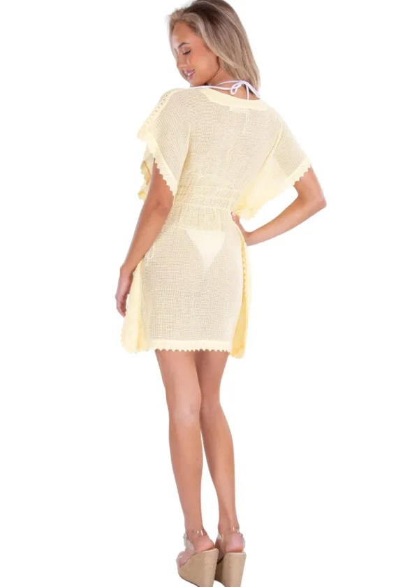 Bonnie' Mesh Cotton Cover-Up