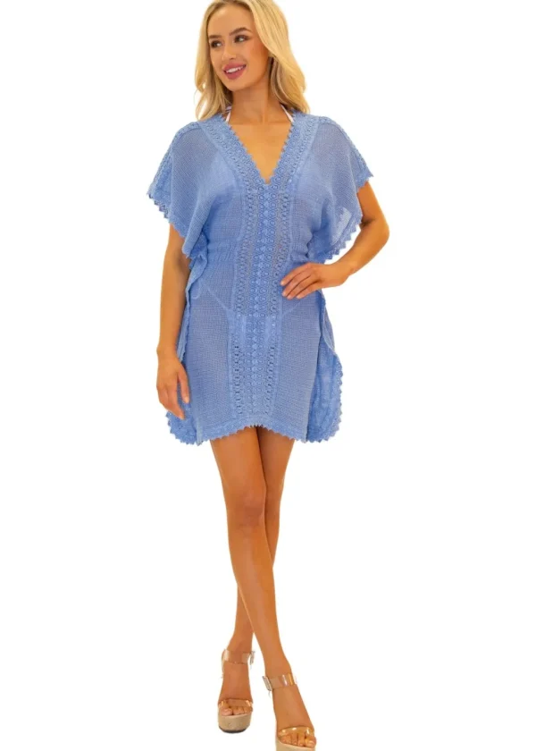 Bonnie' Mesh Cotton Cover-Up