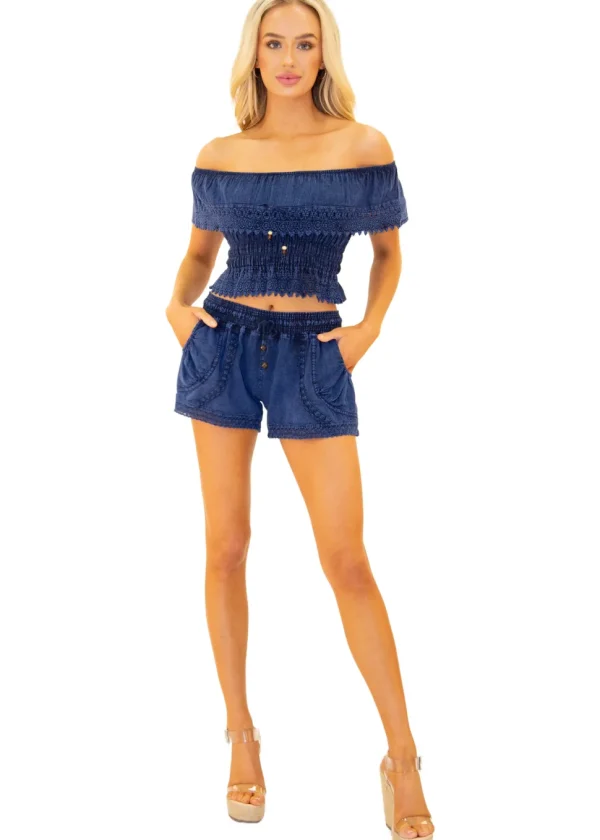 Cassie' Low Rise Shorts