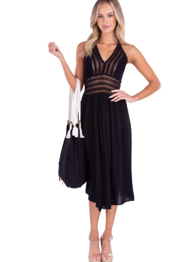 Claudia' Cotton Bag Black