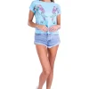 Colorful Elephants' Graphic Tee