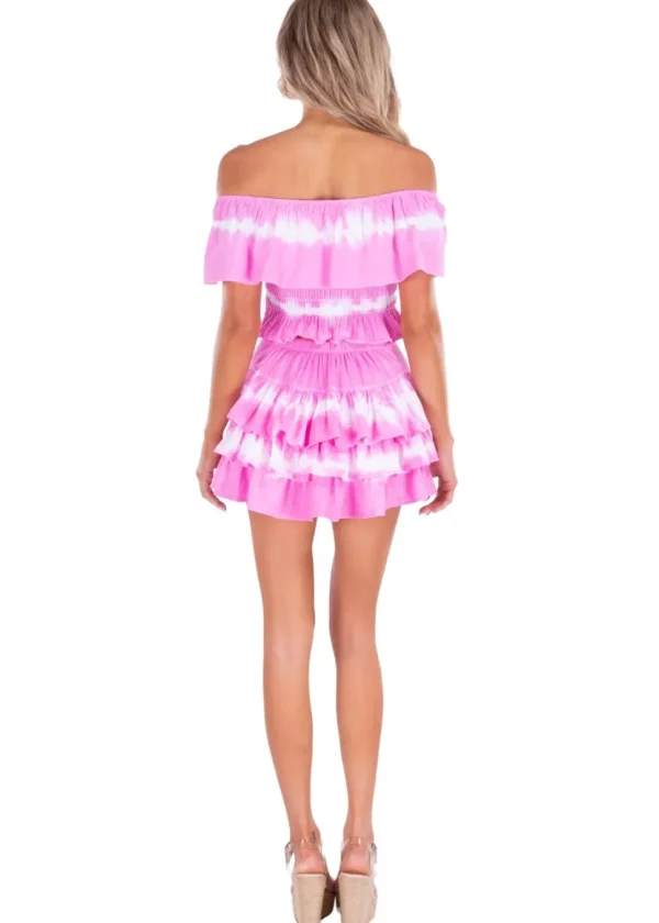 Dahlia' Ruffle Mini Skirt