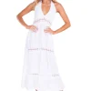Daphne' Halter Maxi Dress