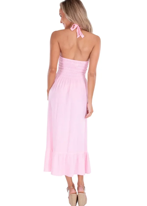 Daphne' Halter Maxi Dress