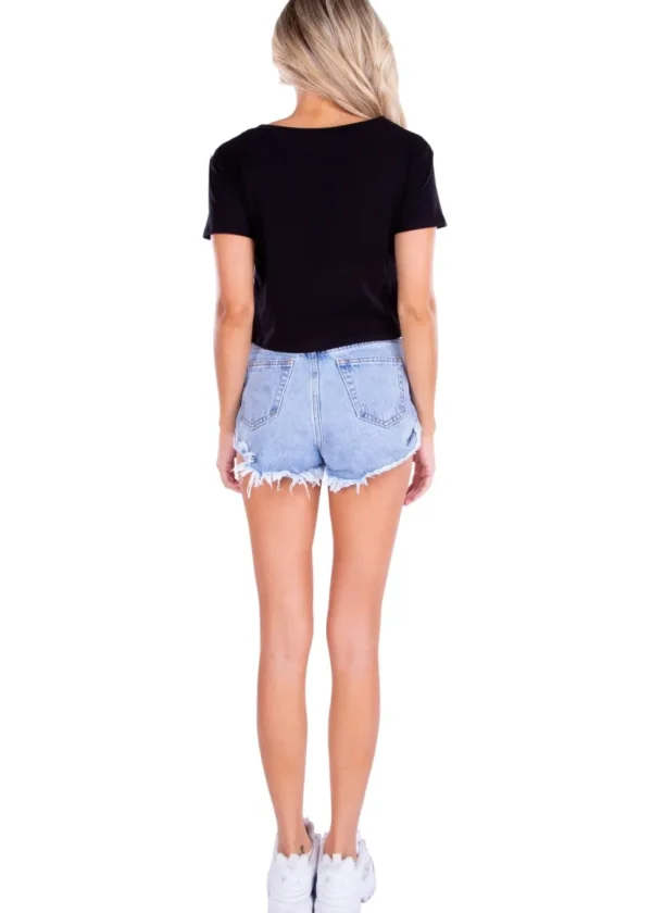 Feminist' Graphic Crop Top