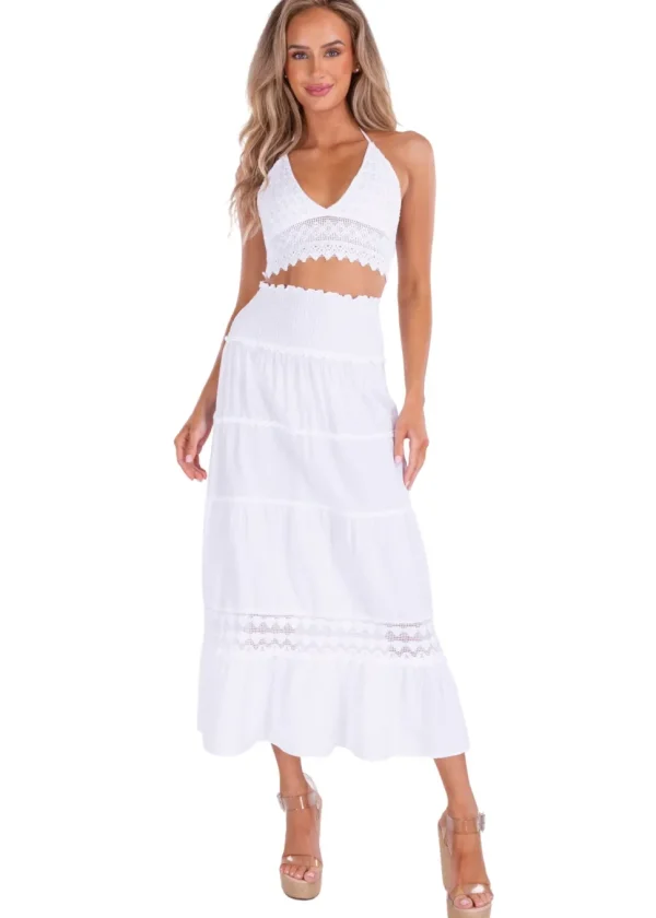Gina' Halter Crop Top