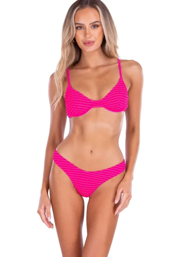 Girls Just Wanna Have Sun' Shirred Bikini