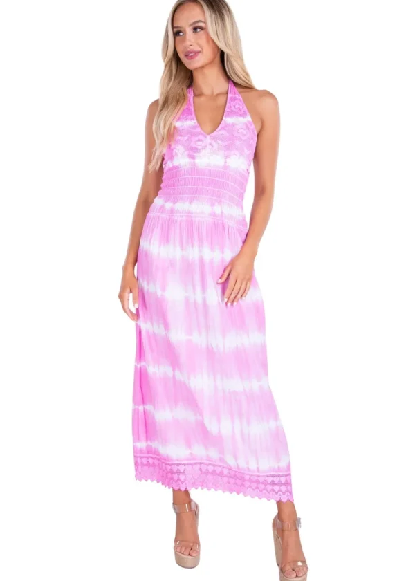 Grace' Halter Maxi Dress