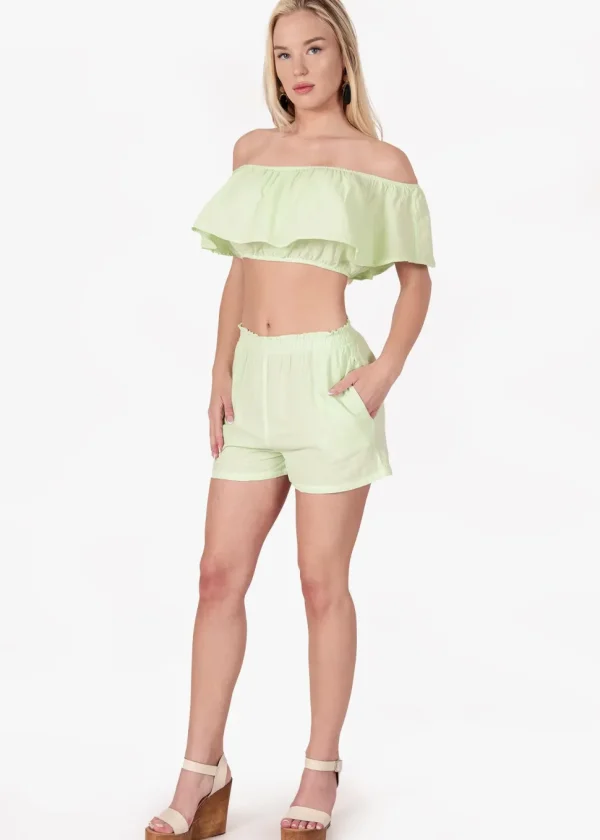 Hayden' Front Pockets Shorts