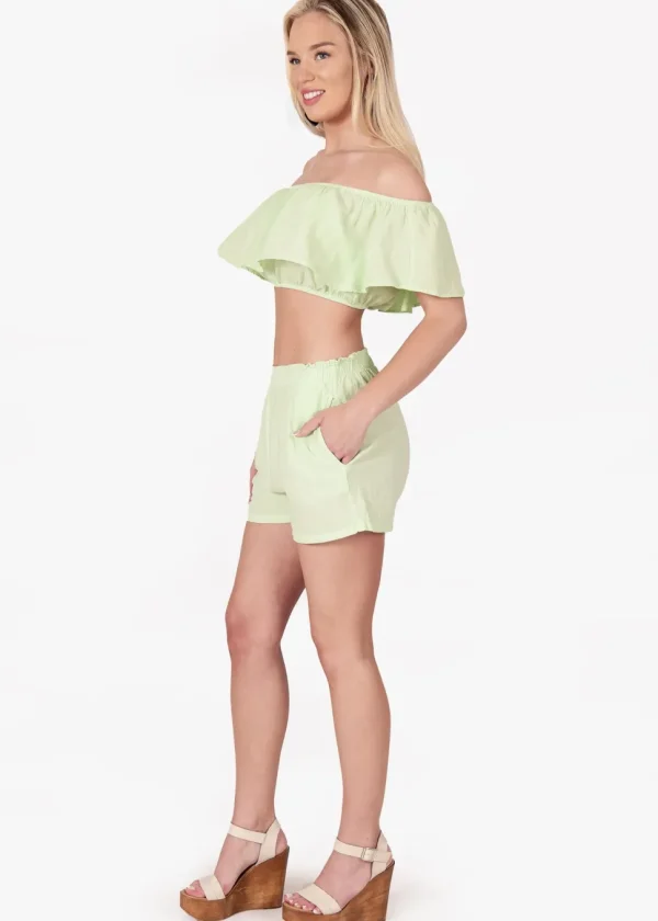 Hayden' Front Pockets Shorts