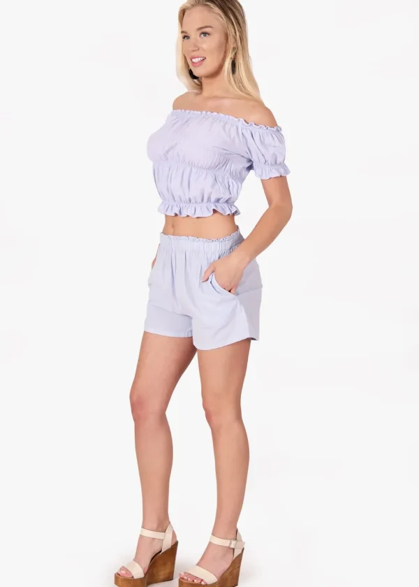 Hayden' Front Pockets Shorts