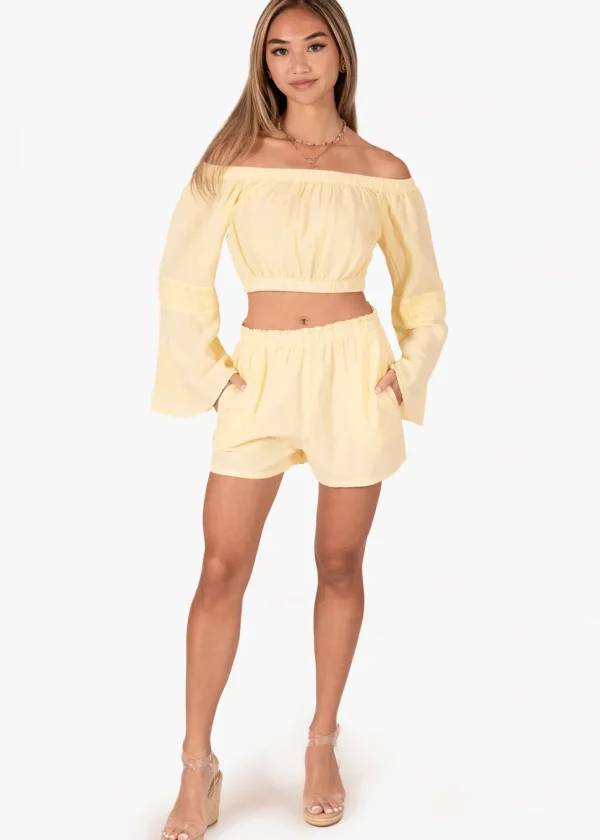 Hayden' Front Pockets Shorts