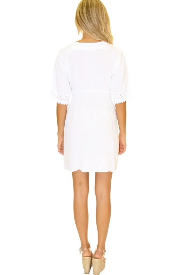 Hazel' Belted Mini Dress