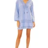 Helen' Tunic Cover-Up Blue