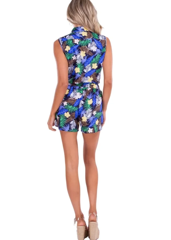 Here Today, Gone To Maui' Print Shorts Black