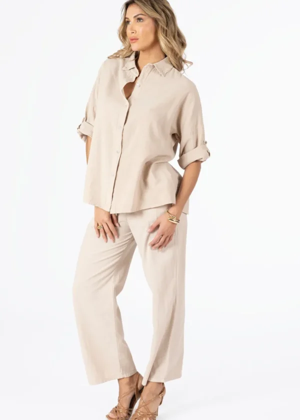 Indigo' Missy Long Sleeve Shirt