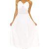 Jossie' Crochet Bodice Maxi Dress
