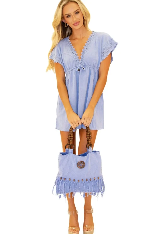 Kelsey' Tunic Cover-Up White
