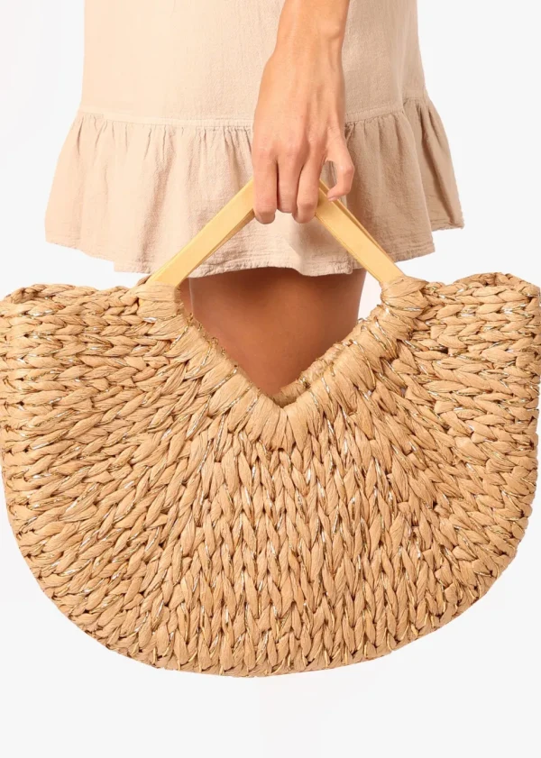Kenzie' Bag Made Of Natural Materials