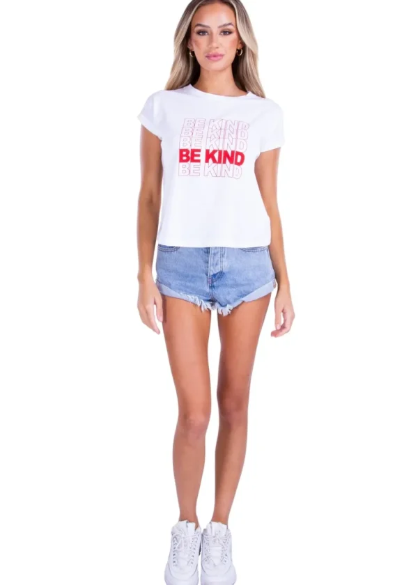 Kind Blend' Graphic Tee White