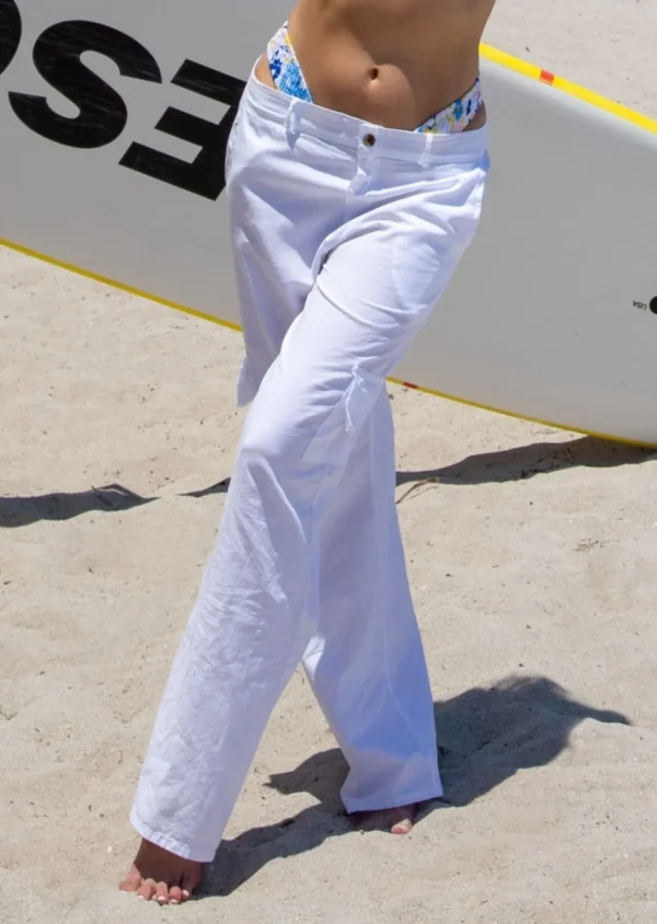 Lilo' Flare Pants White