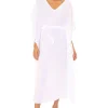 Lucia' Tassel Trim Kaftan Cover-Up