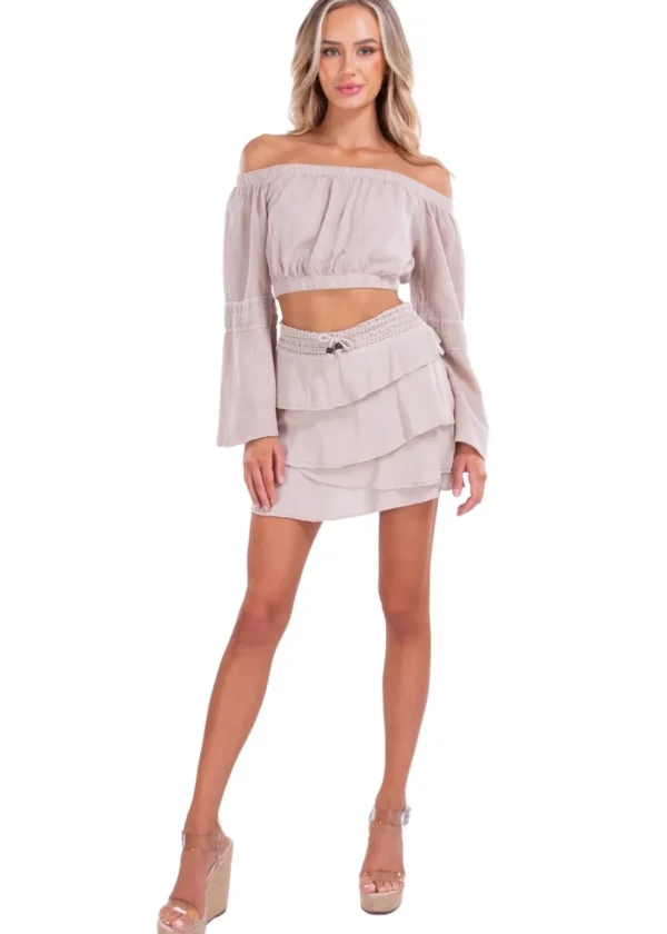 Lyla' Bell Sleeve Top