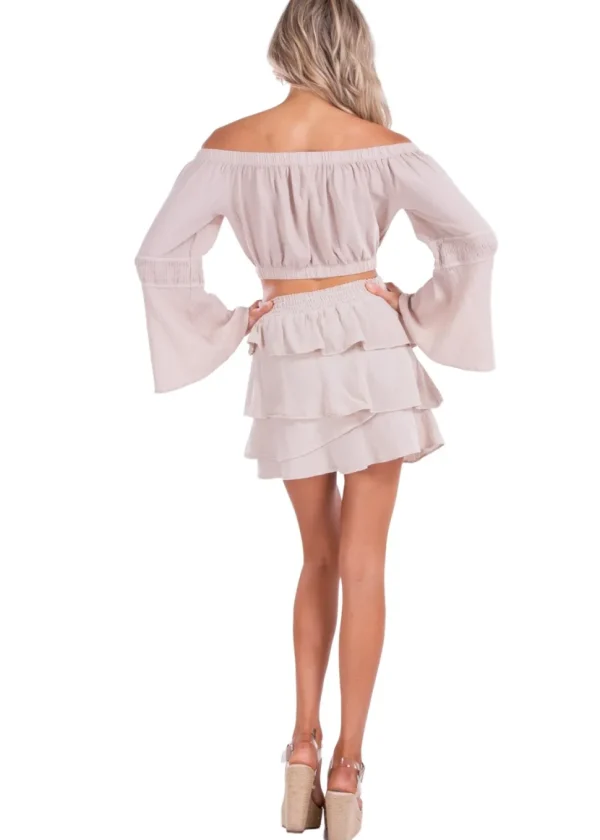 Lyla' Bell Sleeve Top