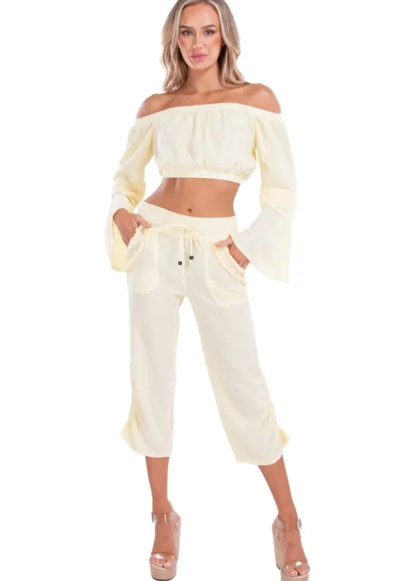 Lyla' Bell Sleeve Top
