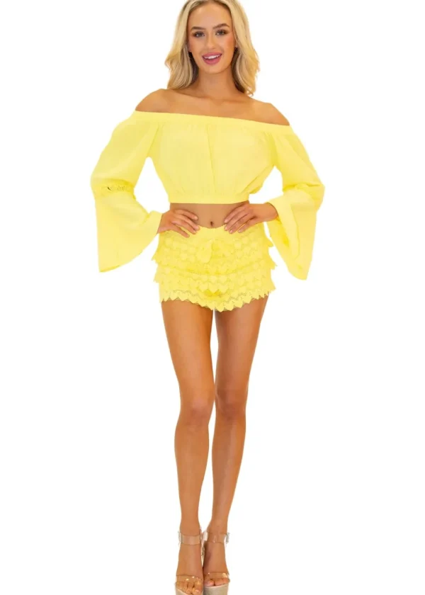 Lyla' Bell Sleeve Top