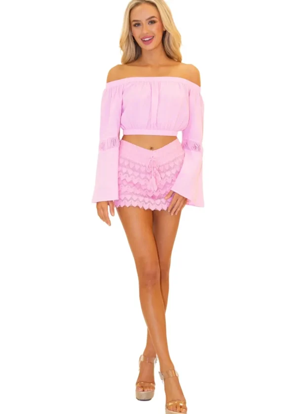 Lyla' Bell Sleeve Top