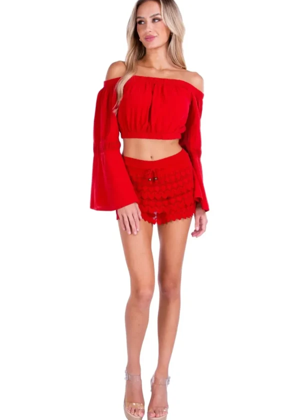 Lyla' Bell Sleeve Top