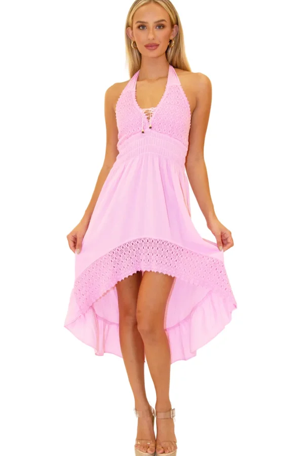 Marina' High Low Midi Dress
