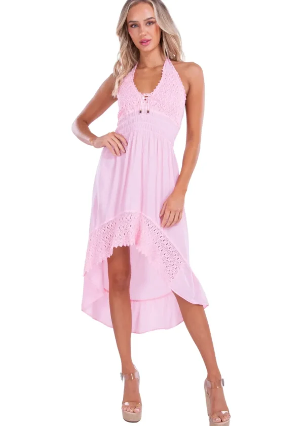 Marina' High Low Midi Dress