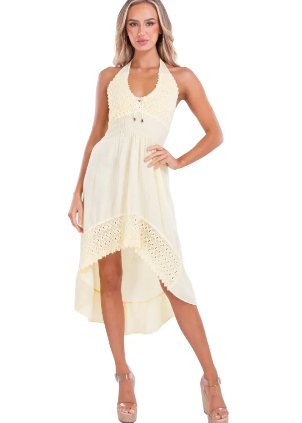 Marina' High Low Midi Dress