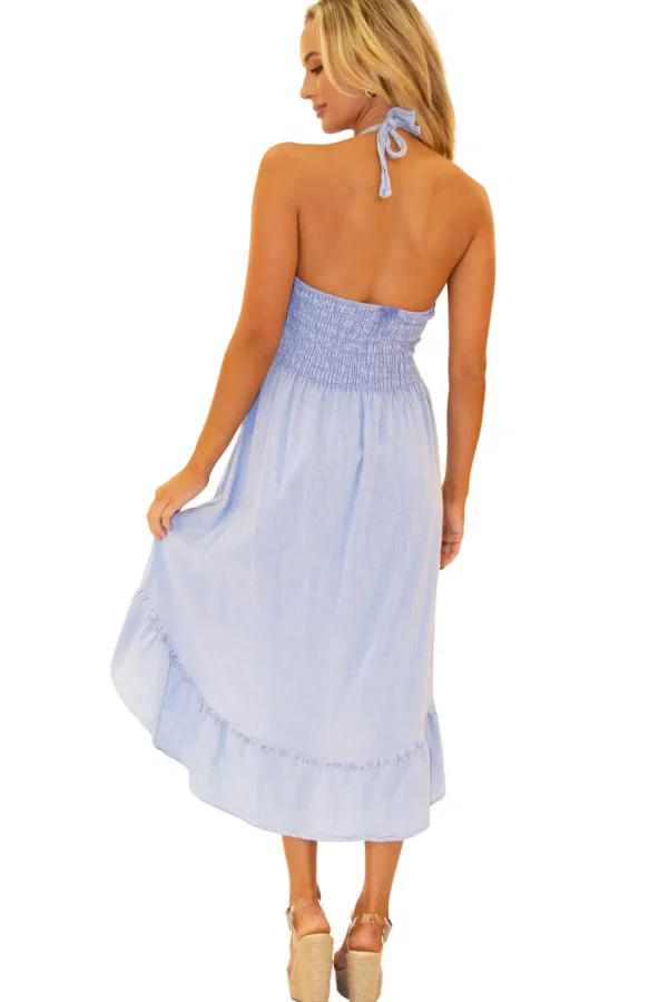 Marina' High Low Midi Dress