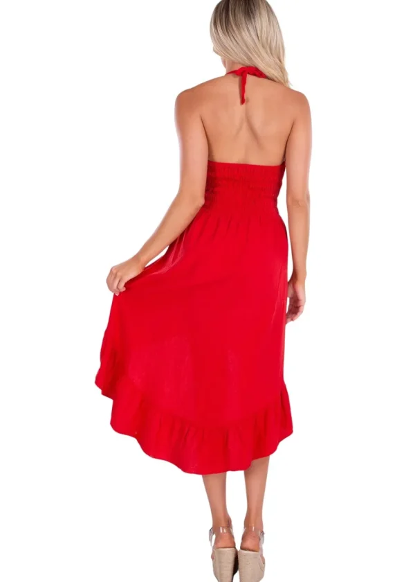 Marina' High Low Midi Dress